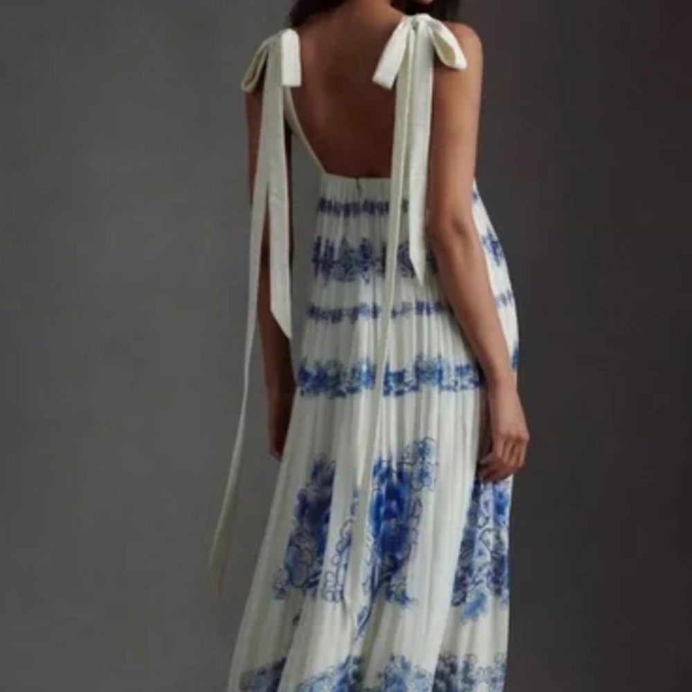 Anthropologie Sachin & Babi Wren Maxi Floral Dress Sz US 10 - Picture 3 of 3
